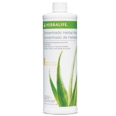 Concentrado herbal Aloe Sabor a mango 473ml