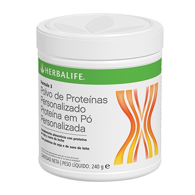 Fórmula 3 Polvo de proteínas personalizado Bote 240g